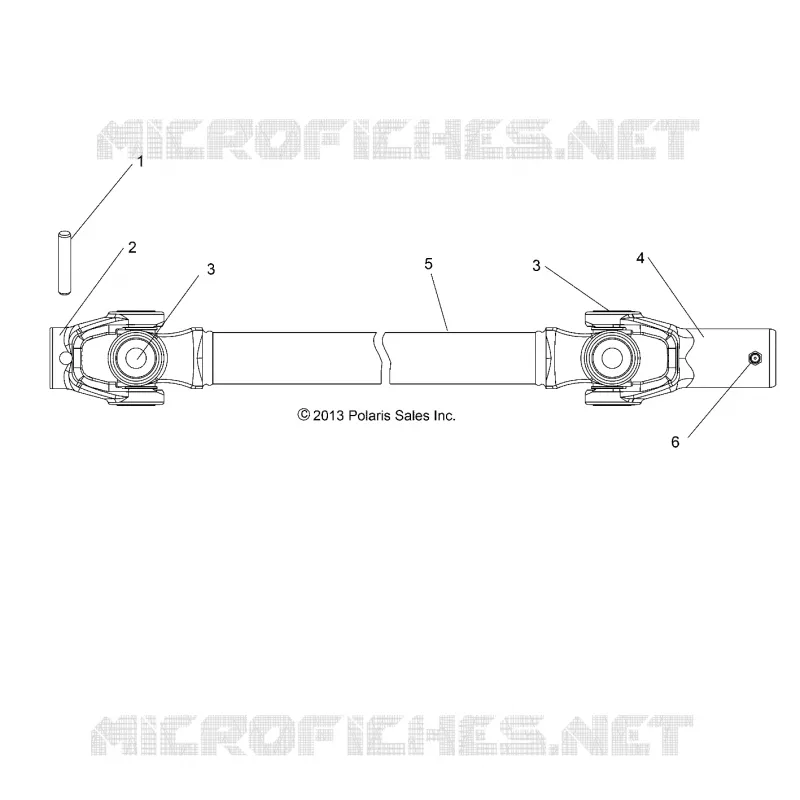 TRASMISSIONE, FRONT PROP SHAFT