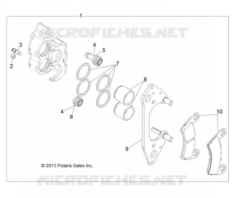 FRENO ANTERIORE CALIPER