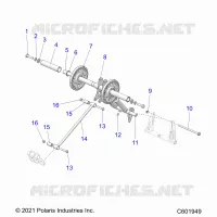 SUSPENSION, POSTERIORE COPPIA ARM