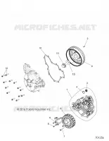 MOTORE, STATOR AND COVER