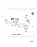 ENGINE, CORPO FARFALLATO AND FUEL RAIL