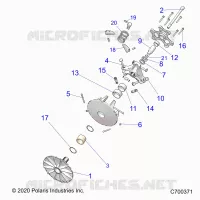 TRASMISSIONE, PRIMARY CLUTCH