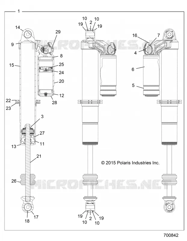 SOSPENSIONI ANTERIORI SHOCK INTERNALS