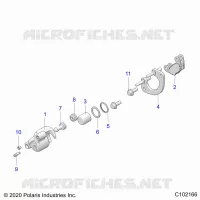FRENO ANTERIORE CALIPER