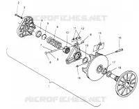 TRASMISSIONE FRIZIONE 440 XCR SP 0961760 (4931583158B013)