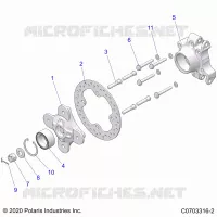 SUSPENSION, PORTAPACCHI POSTERIORE