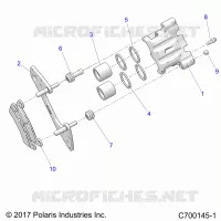 BRAKES, PINZA POSTERIORE