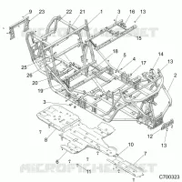 CHASSIS, TELAIO PRINCIPALE AND SKID PLATES