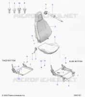 SEDE (PASSENGER) AND SEAT BELT MOUNTING