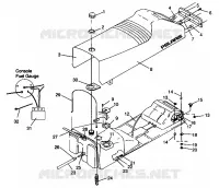 MONTAGGIO SEDILE   SERBATOIO CLASSIC 0942865 (4924962496004A)