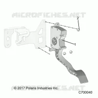 ENGINE, ACCELERATORE PEDALE