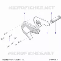 MOTORE, WATERPUMP IMPELLER AND COVER