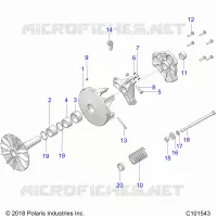 TRASMISSIONE, PRIMARY CLUTCH