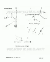 ELETTRICO, HARNESS, HOOD, E.S. START, TAILLIGHT