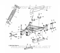 POSTERIORE SWING ARM   SHOCK