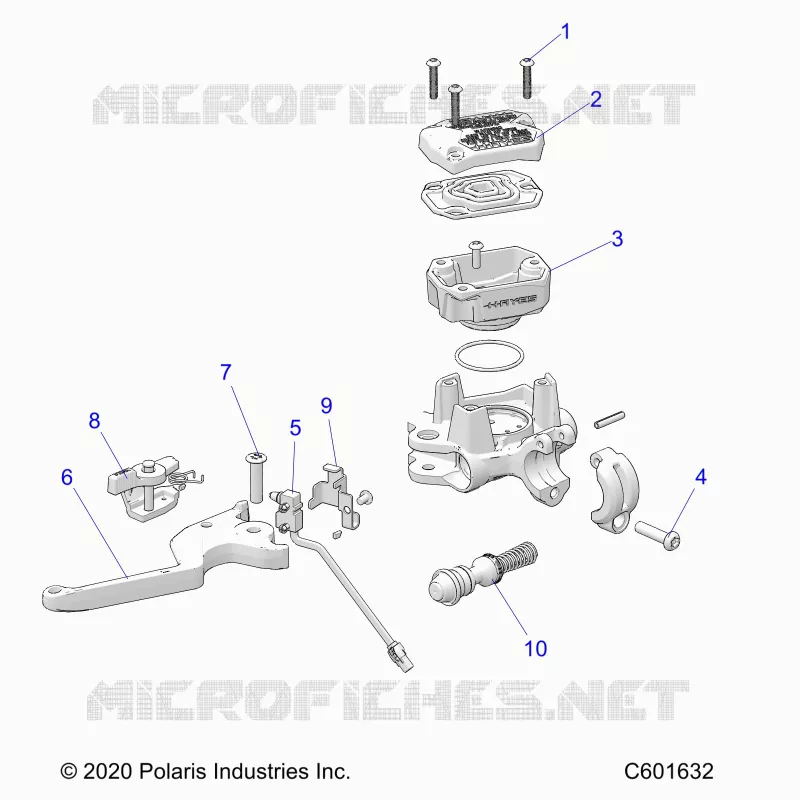 BRAKES, CILINDRO PRINCIPALE ASM.