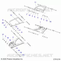 SOSPENSIONE POSTERIORE CONTROL ARMS