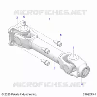 DRIVE TRAIN, PROP POSTERIORE ALBERO