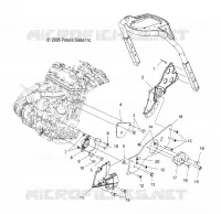 MOTORE, MOUNTING, LH
