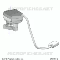 TIMONE, CONTROLS, THROTTLE ASM.