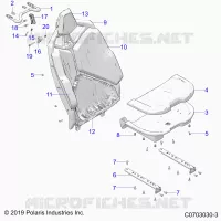 SEDE ASM. REAR, STANDARD