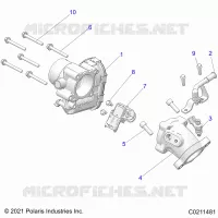 ENGINE, CORPO FARFALLATO AND FUEL RAIL