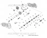 TRASMISSIONE, PRINCIPALE SCATOLA INGRANAGGI INTERNALS