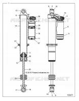 SUSPENSION, SHOCK ANTERIORE INTERNALS