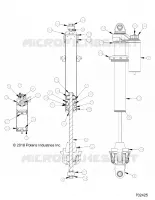 SUSPENSION, SHOCK ANTERIORE INTERNALS