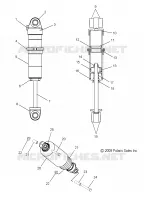 SHOCK ANTERIORE PISTA (7043549)