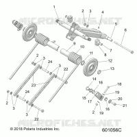 SUSPENSION, POSTERIORE COPPIA ARM