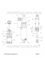 SUSPENSION, SHOCK ANTERIORE TRACK (BLACK)