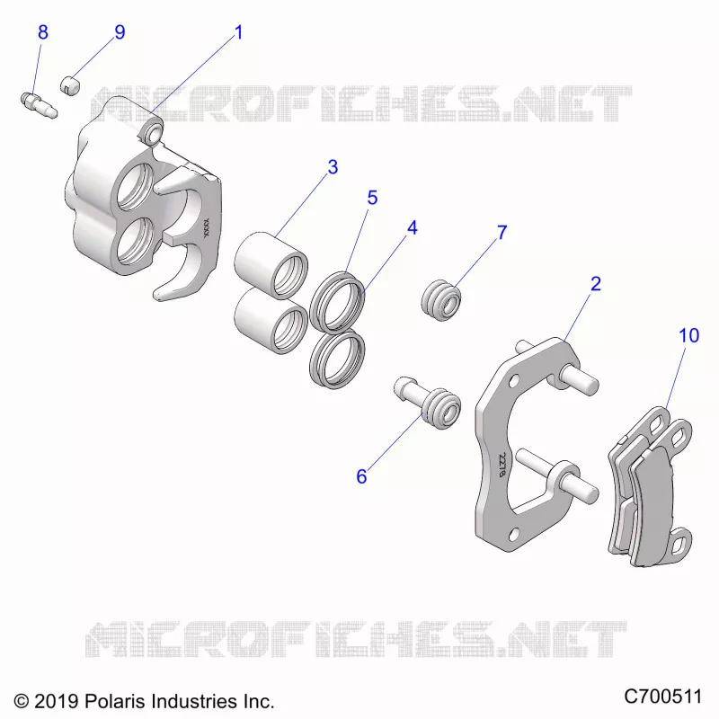 BRAKES, PINZA POSTERIORE