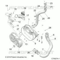 TRASMISSIONE, CLUTCH COVER AND DUCTING