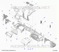CRUSCOTTO, UPPER AND A-PILLERS