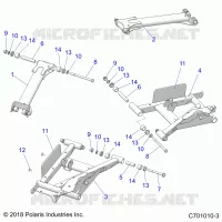 SOSPENSIONE POSTERIORE CONTROL ARMS