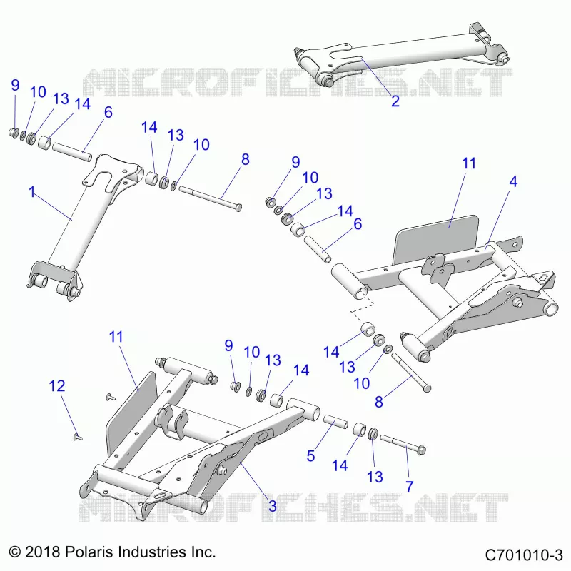 SOSPENSIONE POSTERIORE CONTROL ARMS