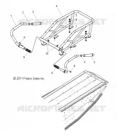 TELAIO, RACK and PASSENGER HAND HOLD