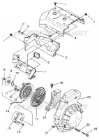 VENTILATORE HOUSING   RINCULO LITE TOURING 0983133 and EUROPEAN LITE TOURNG E9831 (4941934193C010)