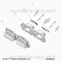 ENGINE, REED VALVE AND CORPO FARFALLATO ADAPTOR
