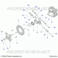 SUSPENSION, PORTAPACCHI POSTERIORE