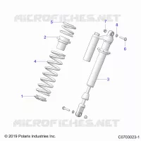 SUSPENSION, SHOCK ANTERIORE MOUNTING, STANDARD/PREMIUM