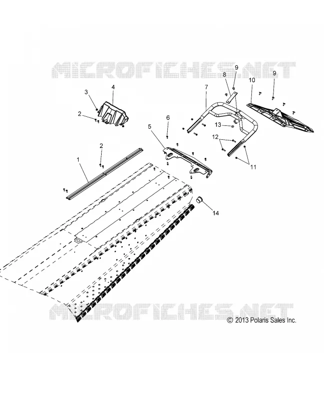 BODY, BUMPER, REAR, SNOWFLAP AND FANALE POSTERIORE COVER