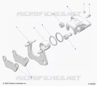BRAKES, PINZA FRENO POSTERIORE
