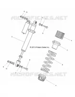 SUSPENSION, SHOCK ANTERIORE MOUNTING