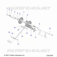SUSPENSION, POSTERIORE COPPIA ARM