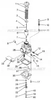 CARBURATORE LITE TOURING 0983133 AND EUROPEAN LITE TOURNG E983133 (4941934193C006)