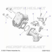ENGINE, CORPO FARFALLATO AND FUEL RAIL