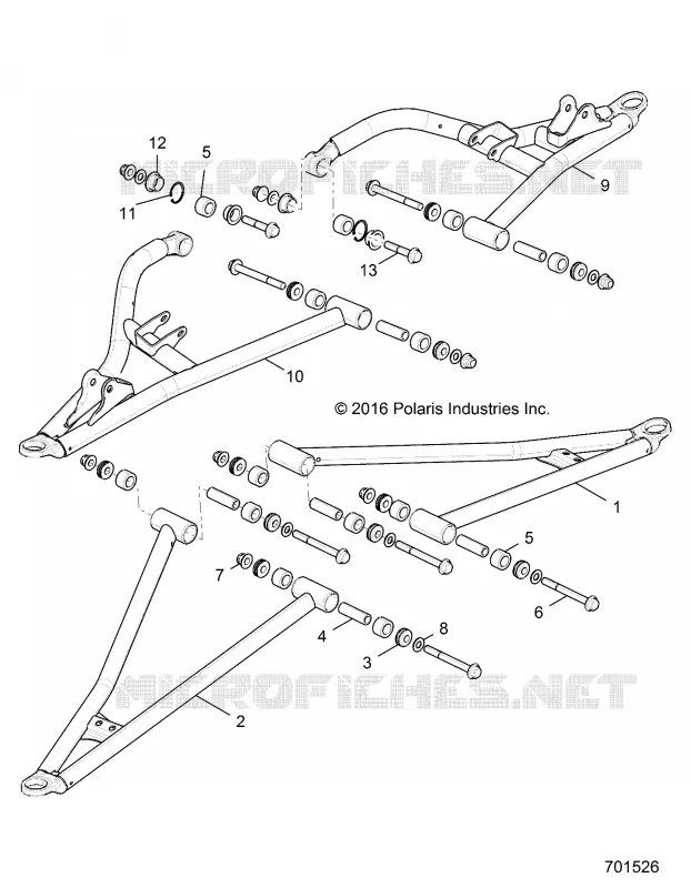 SOSPENSIONI ANTERIORI CONTROL ARMS