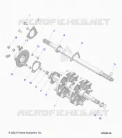 DRIVE TRAIN, JACKSHAFT AND ALBERO DI TRASMISSIONE